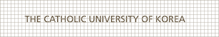 THE CATHOLIC UNIVERSITY OF KOREA